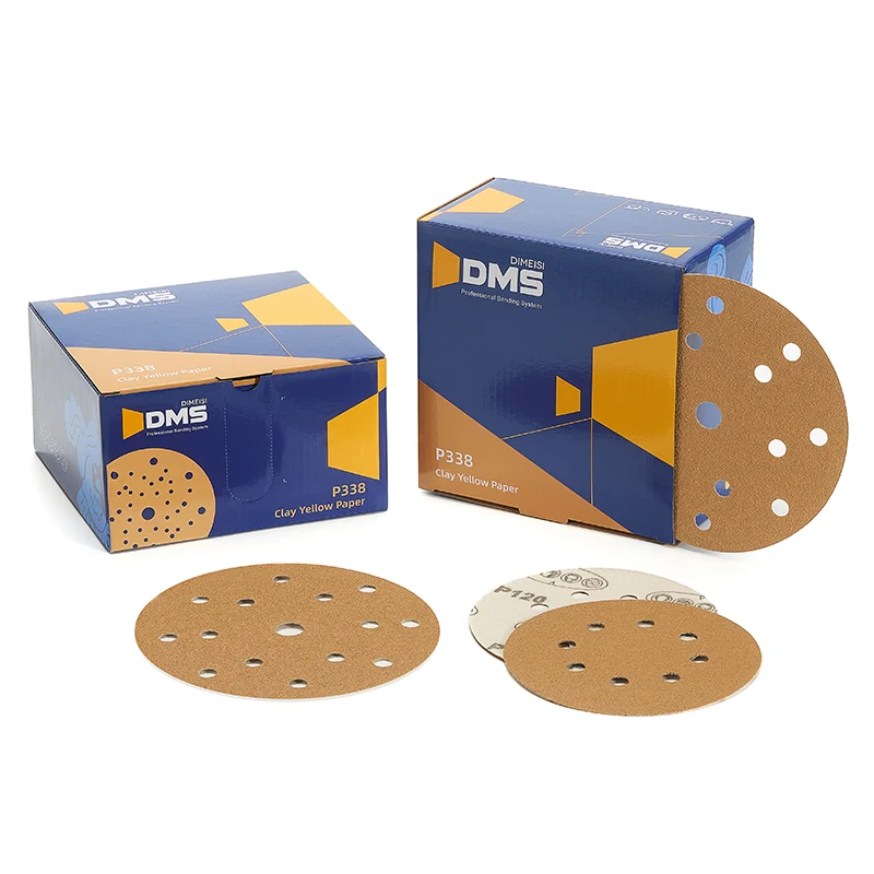 الطين الأصفر الصنفرة